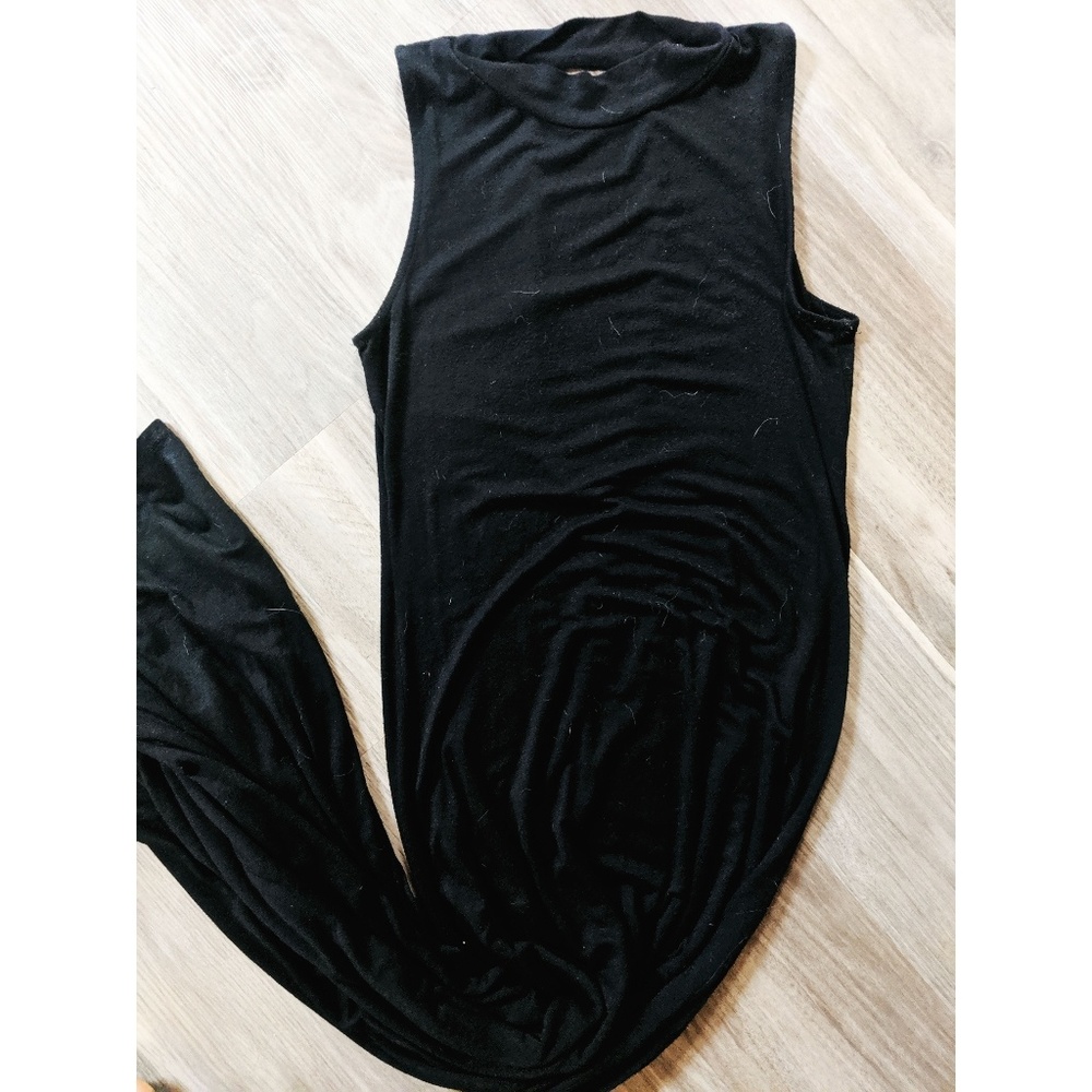 Open back maxi dress
